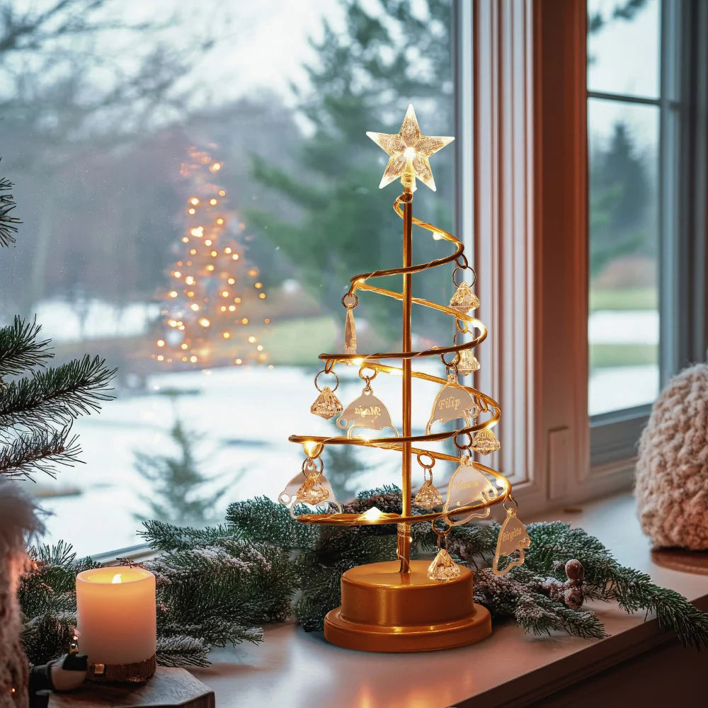 Personalized Christmas Tree with Names