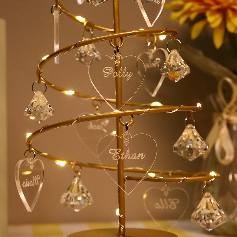 Personalized Christmas Tree with Names