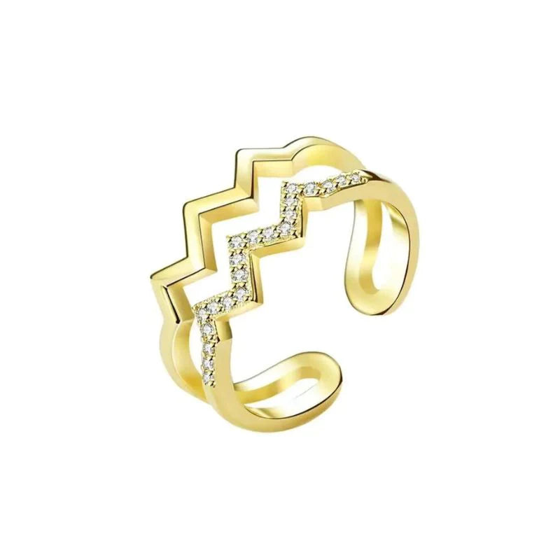 Double Wave Ring – For Your Daughter