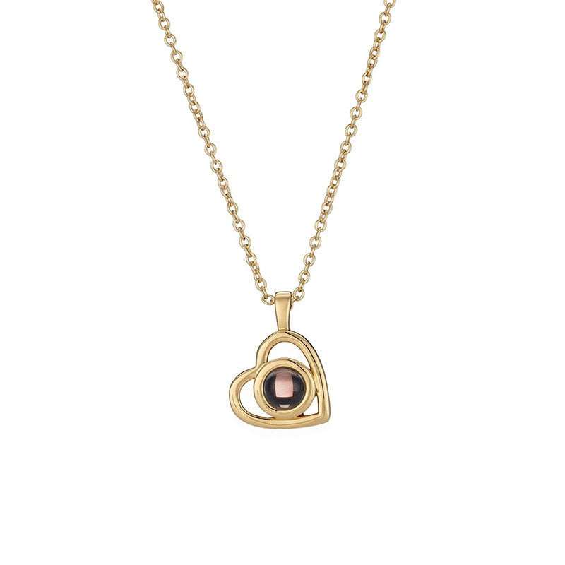 Eternal Love Necklace – Customizable with Photo