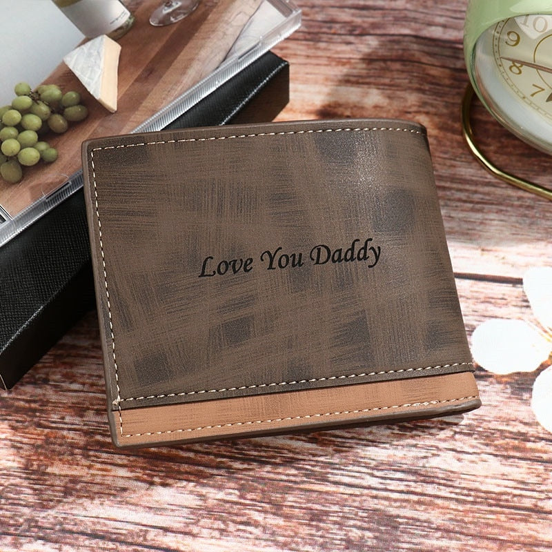 Classic Personalized Photo Wallet