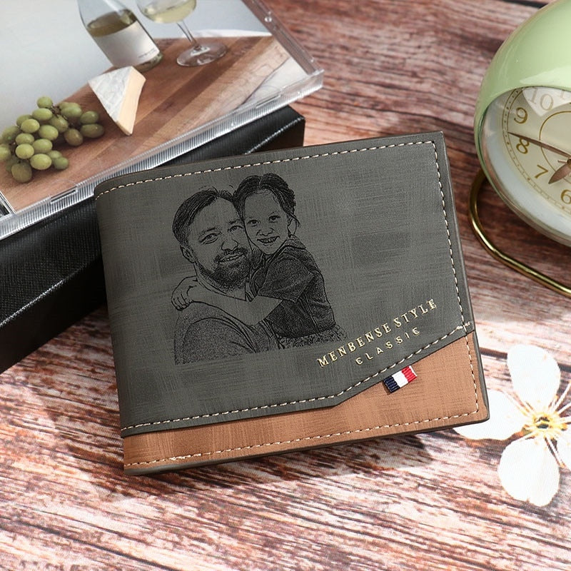 Classic Personalized Photo Wallet