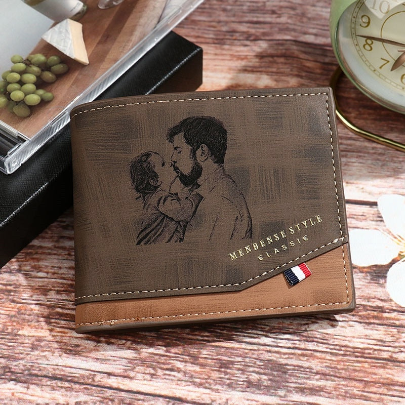 Classic Personalized Photo Wallet