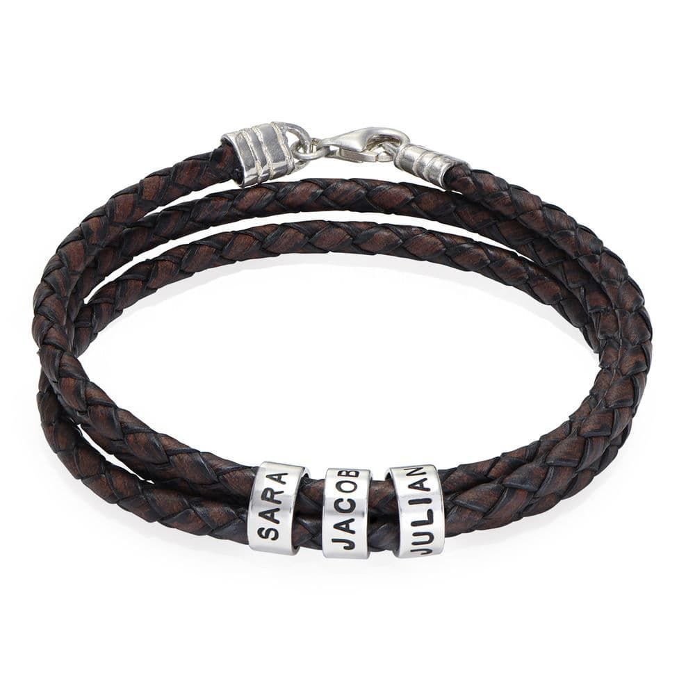 Leather Bracelet – Personalized with Text