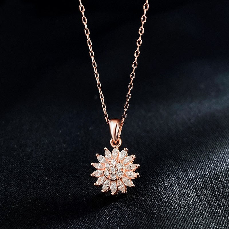 Sunflower Necklace