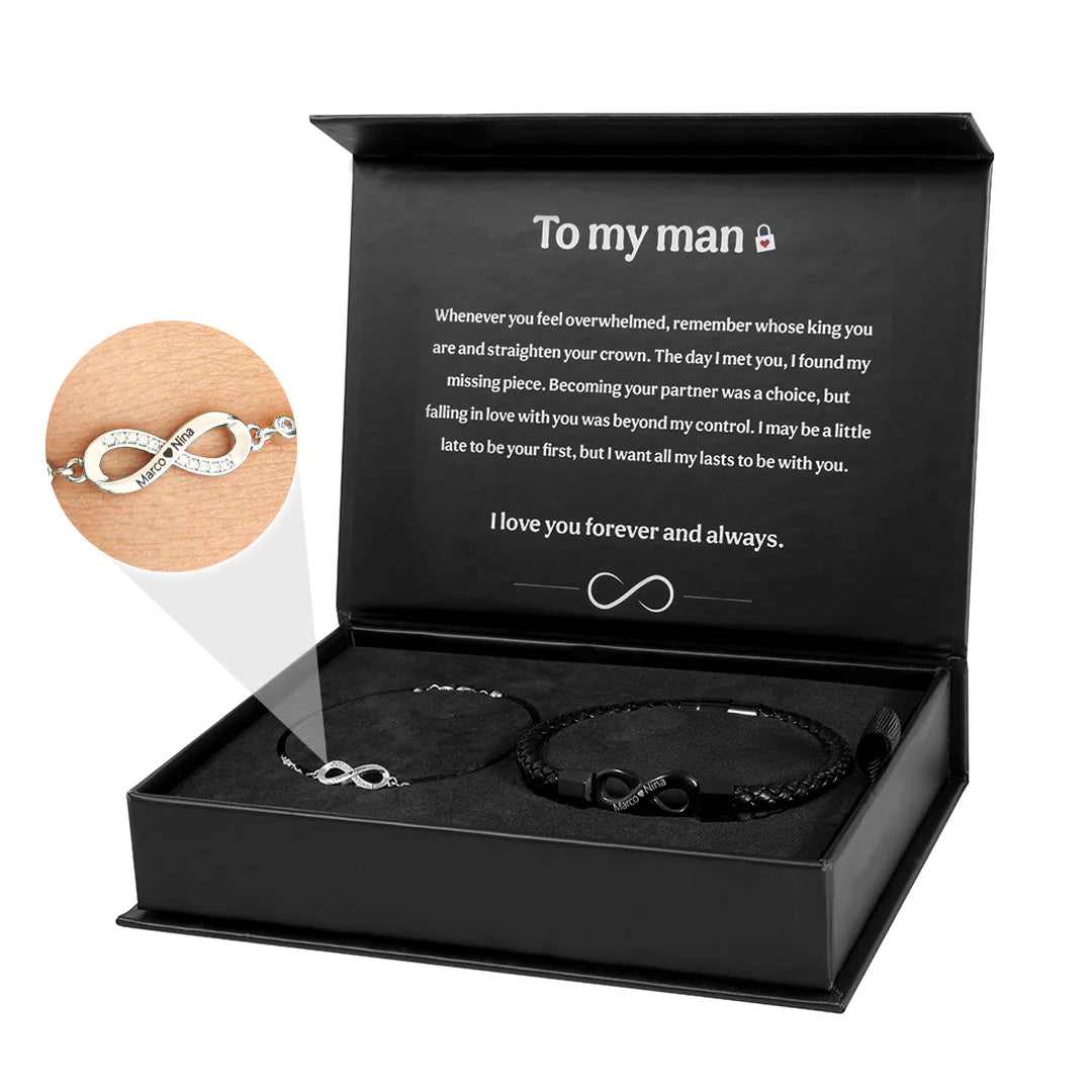 Lovettina Eternal Love Bracelet - Bracelets with Engraving