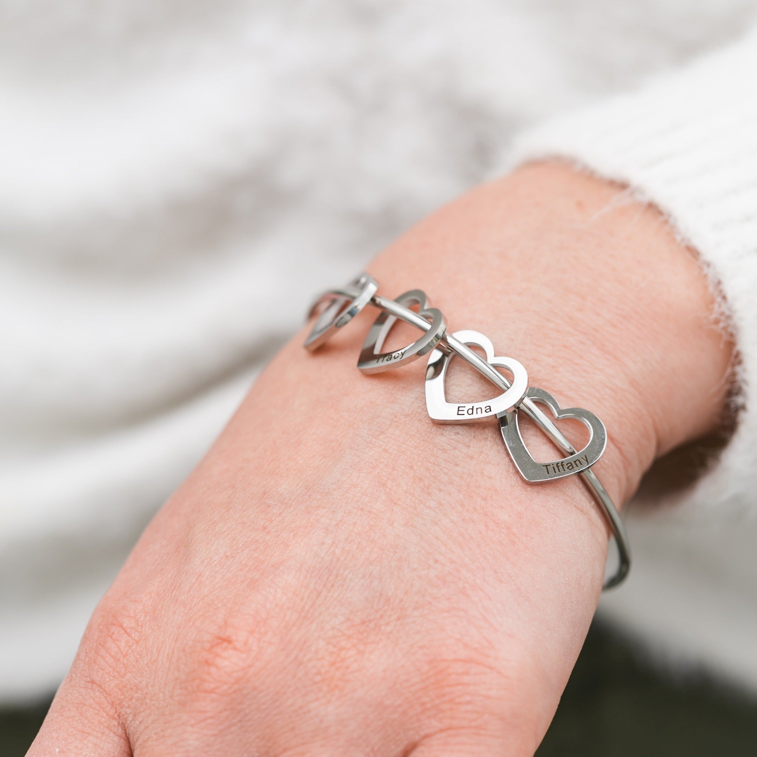 18K Gold Personalized Name Bracelet
