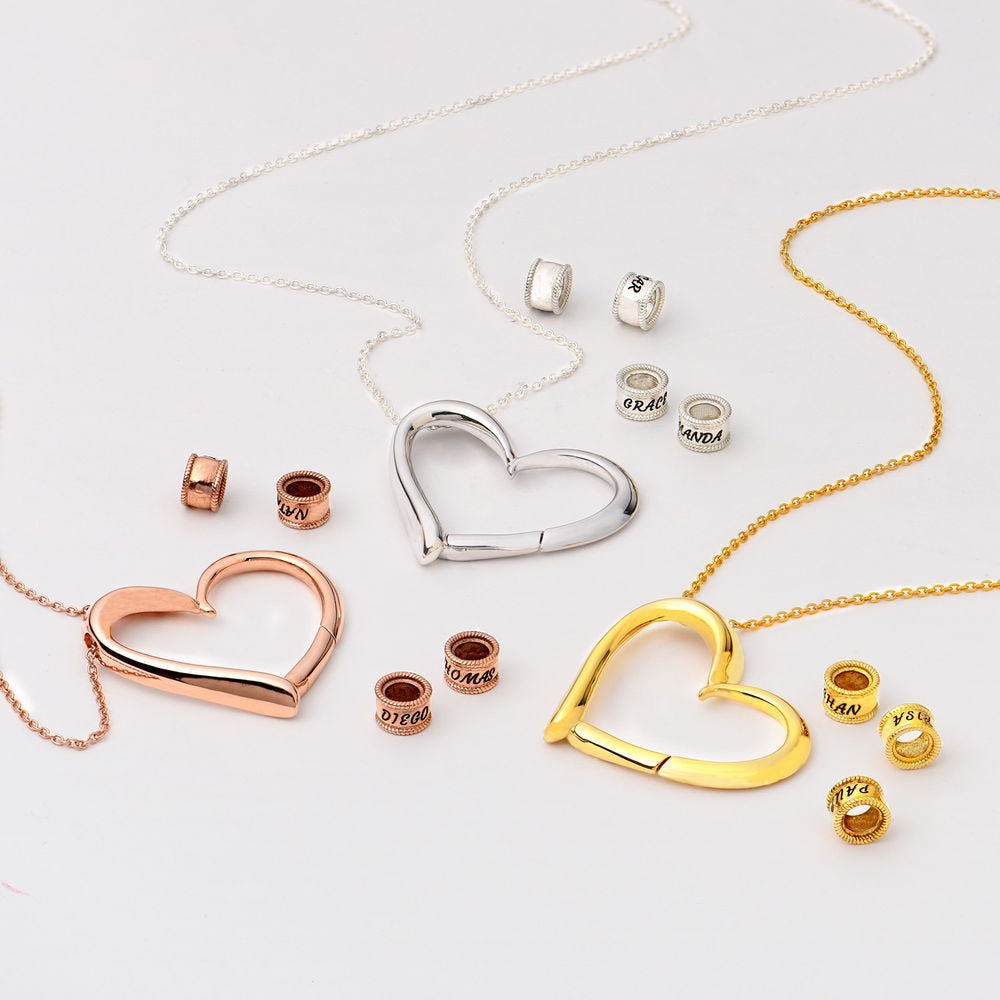 Eternal Love Personalized Necklace – Laser Engraved