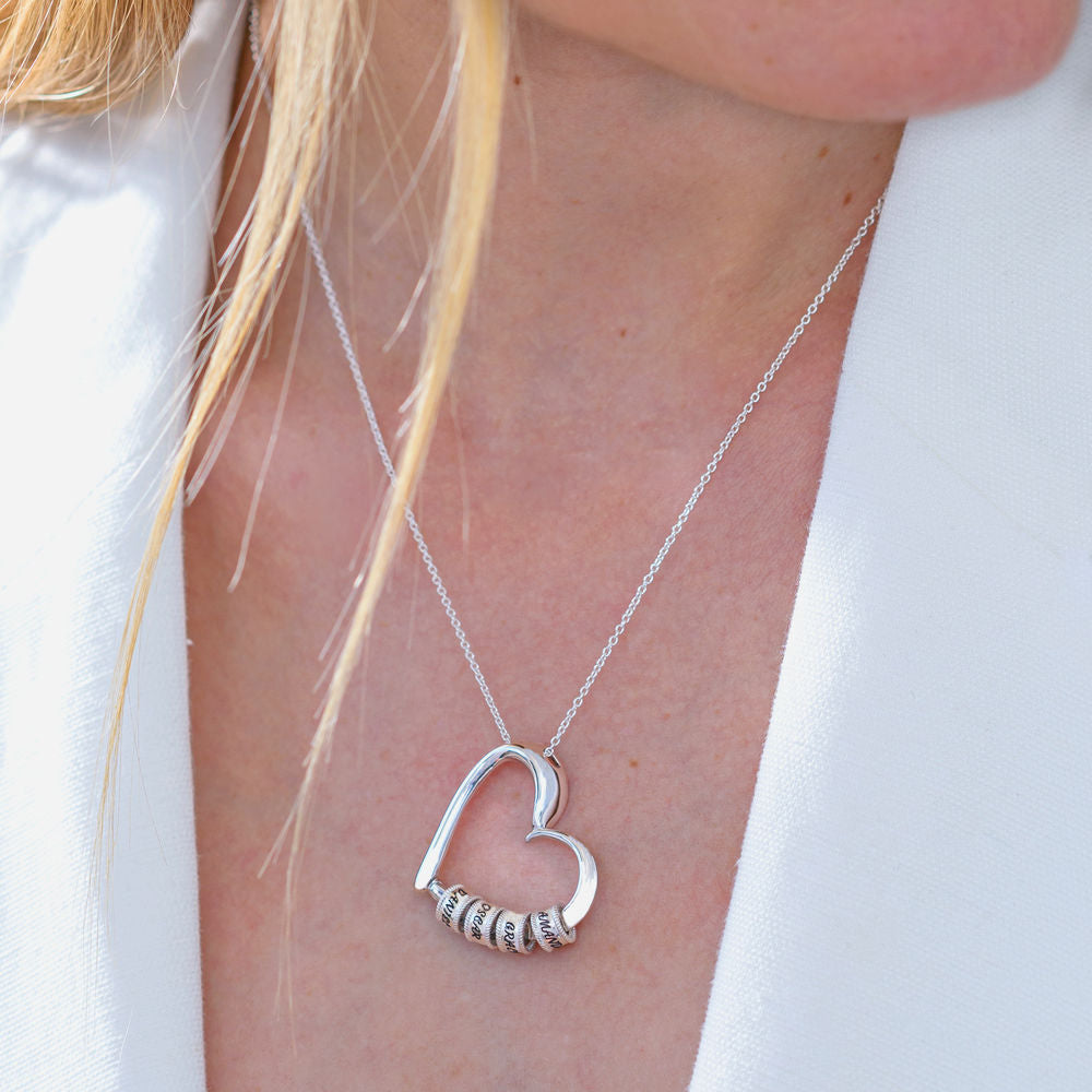 Eternal Love Personalized Necklace – Laser Engraved