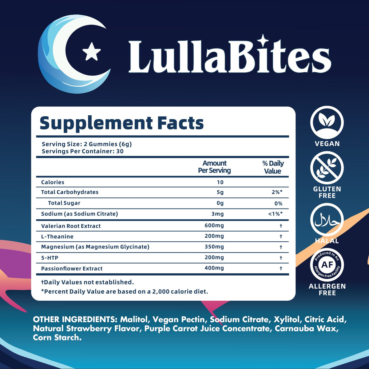 Gomitas LullaBites para dormir