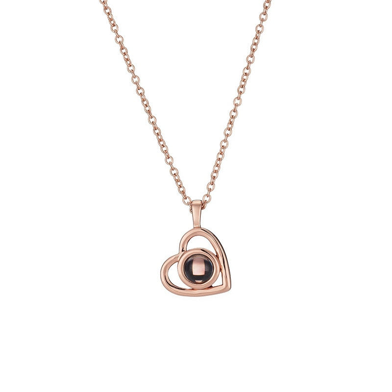 Eternal Love Necklace – Customizable with Photo
