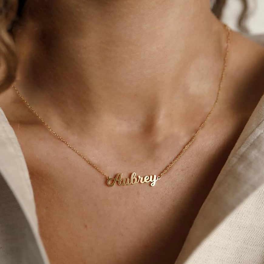 Classic Personalized Name Necklace