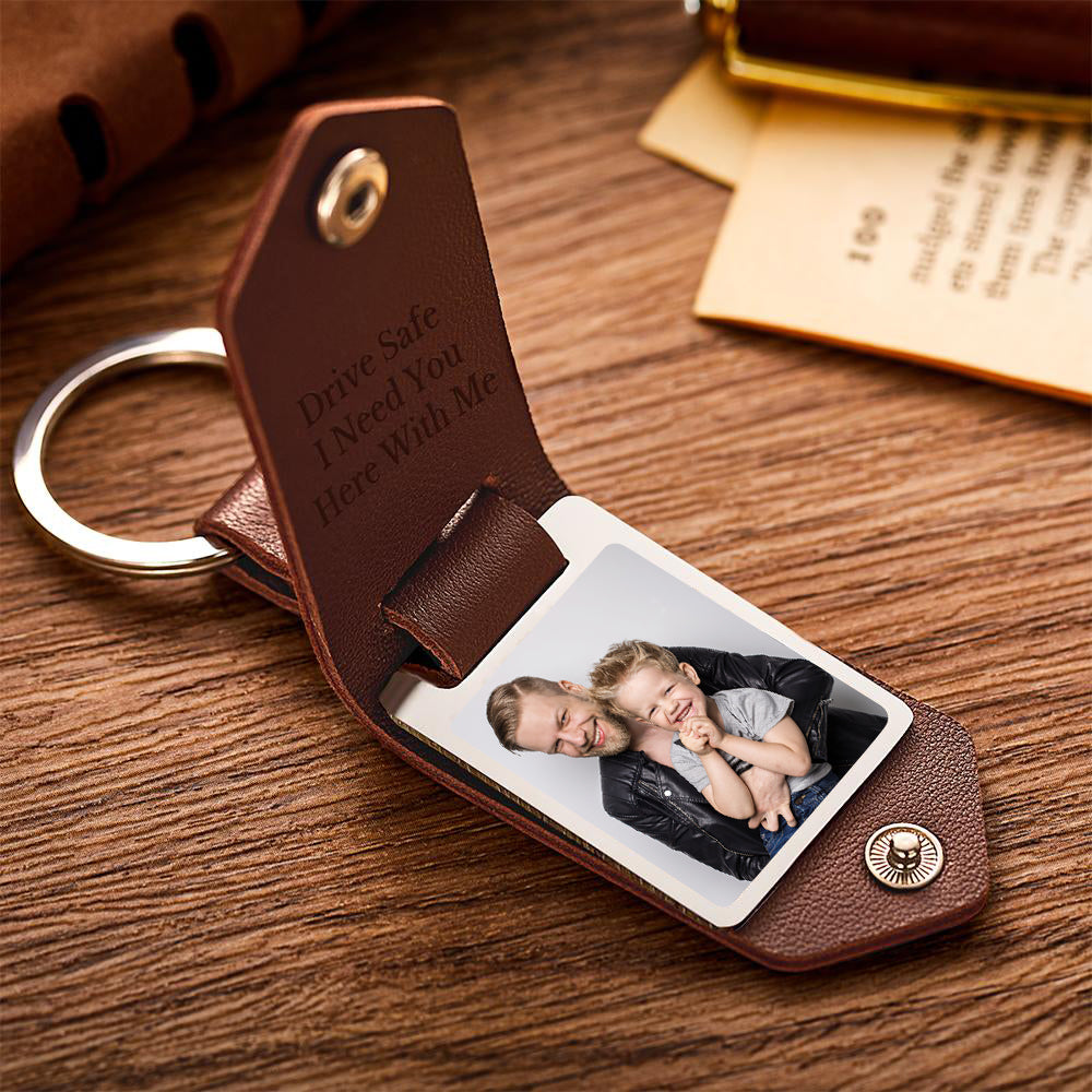 Personalized Photo Keychain – For My Dad