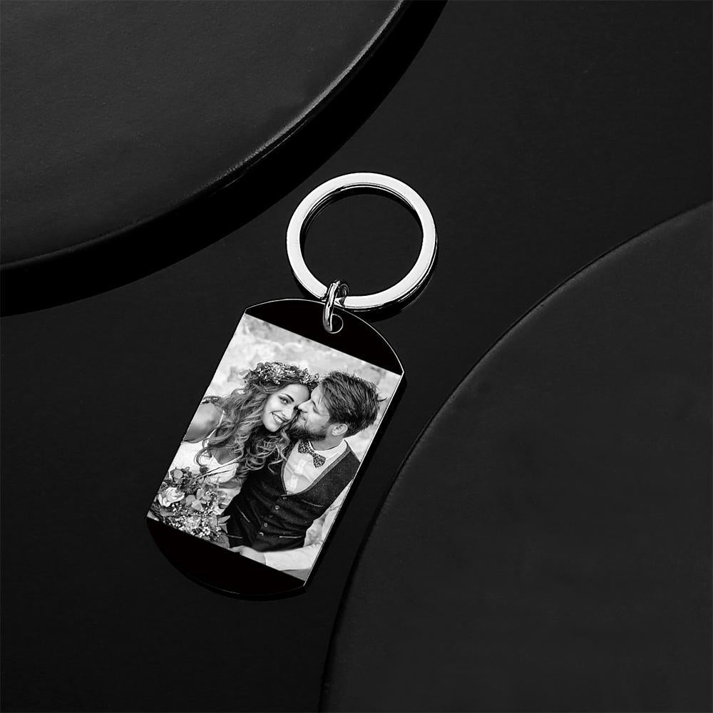Personalized Photo Keychain – A Special Date