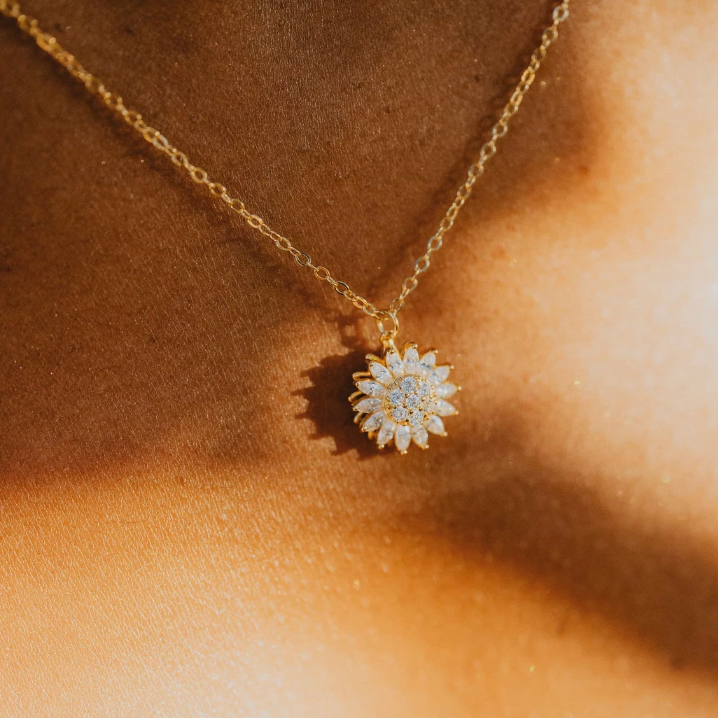 Sunflower Necklace