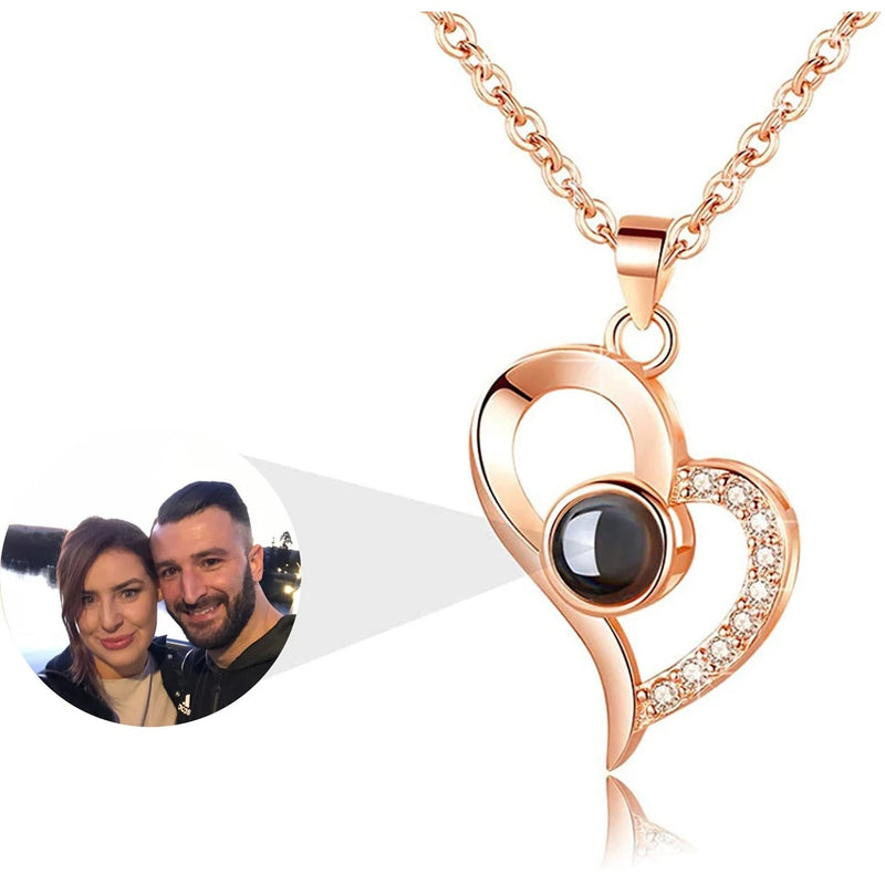 Photo Memories Necklace + Custom Gift Box