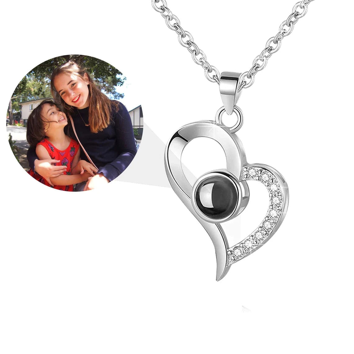 Photo Memories Necklace + Custom Gift Box