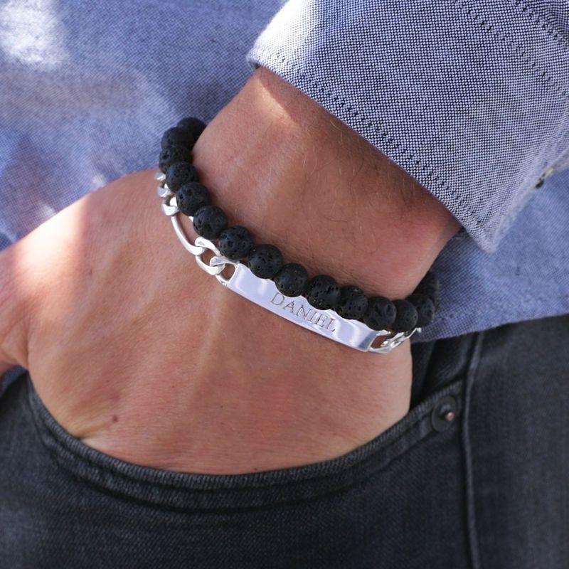 Personalized Text Bracelet – Made in 14K Gold