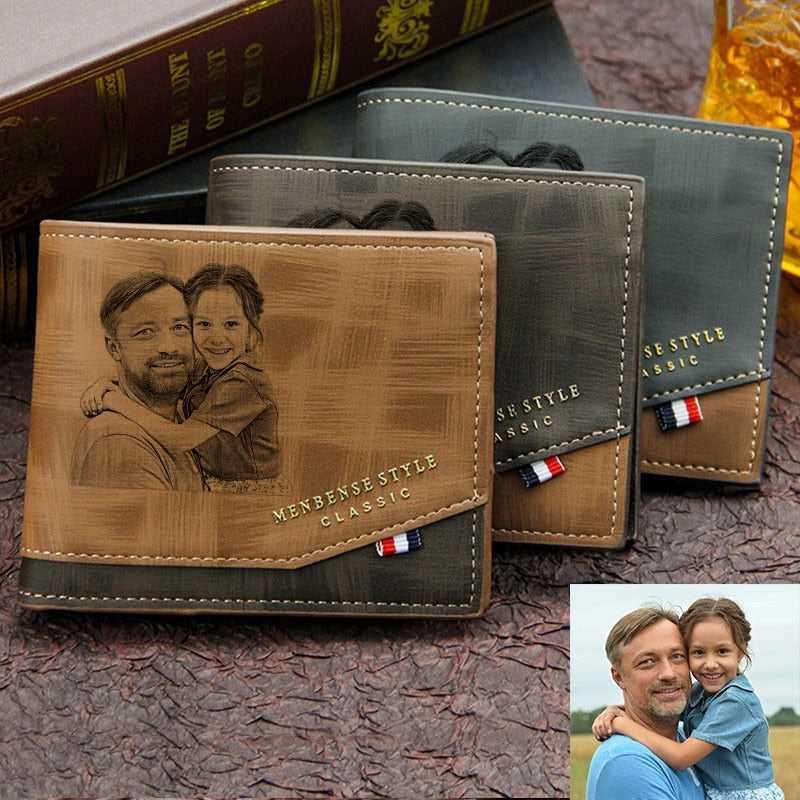 Classic Personalized Photo Wallet