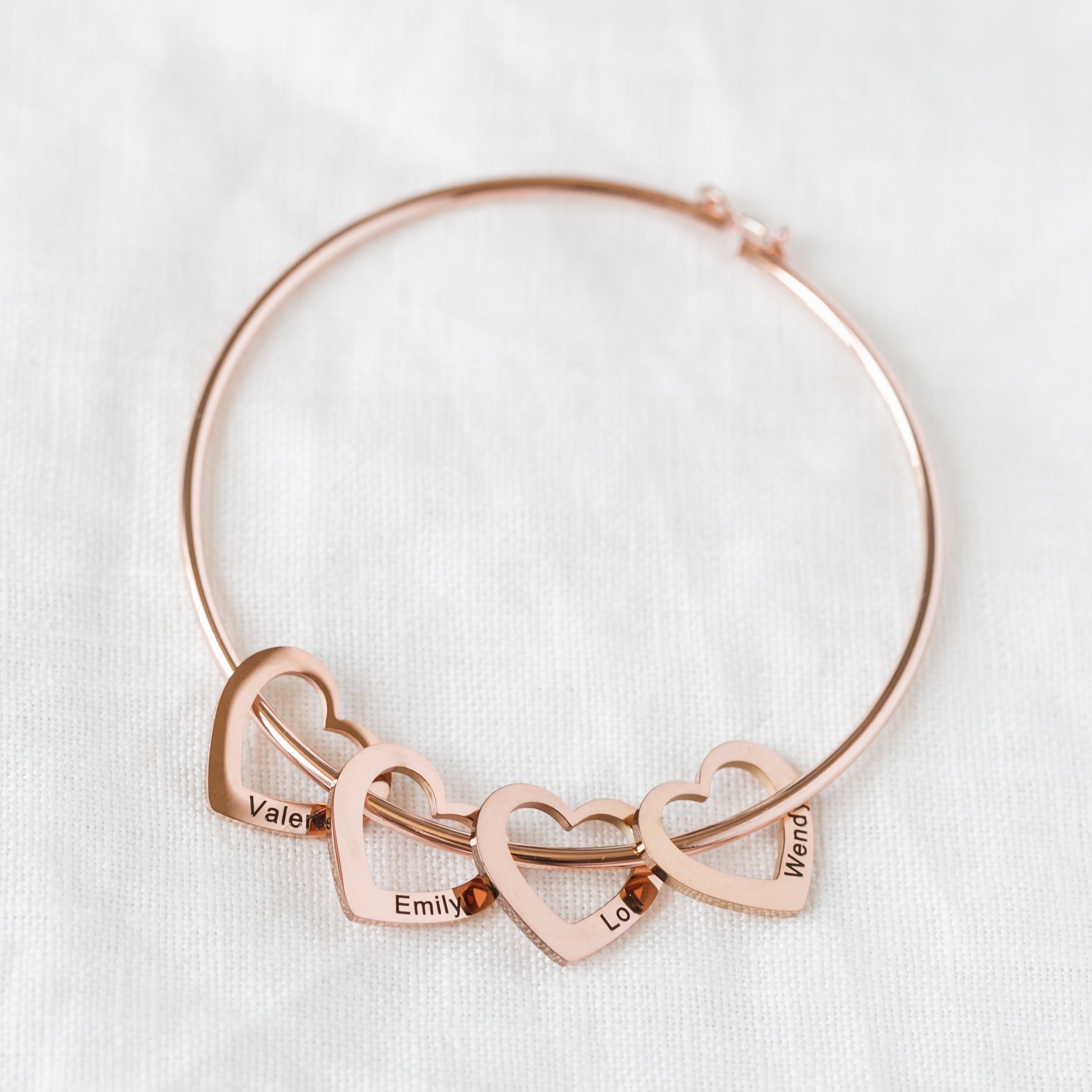 18K Gold Personalized Name Bracelet