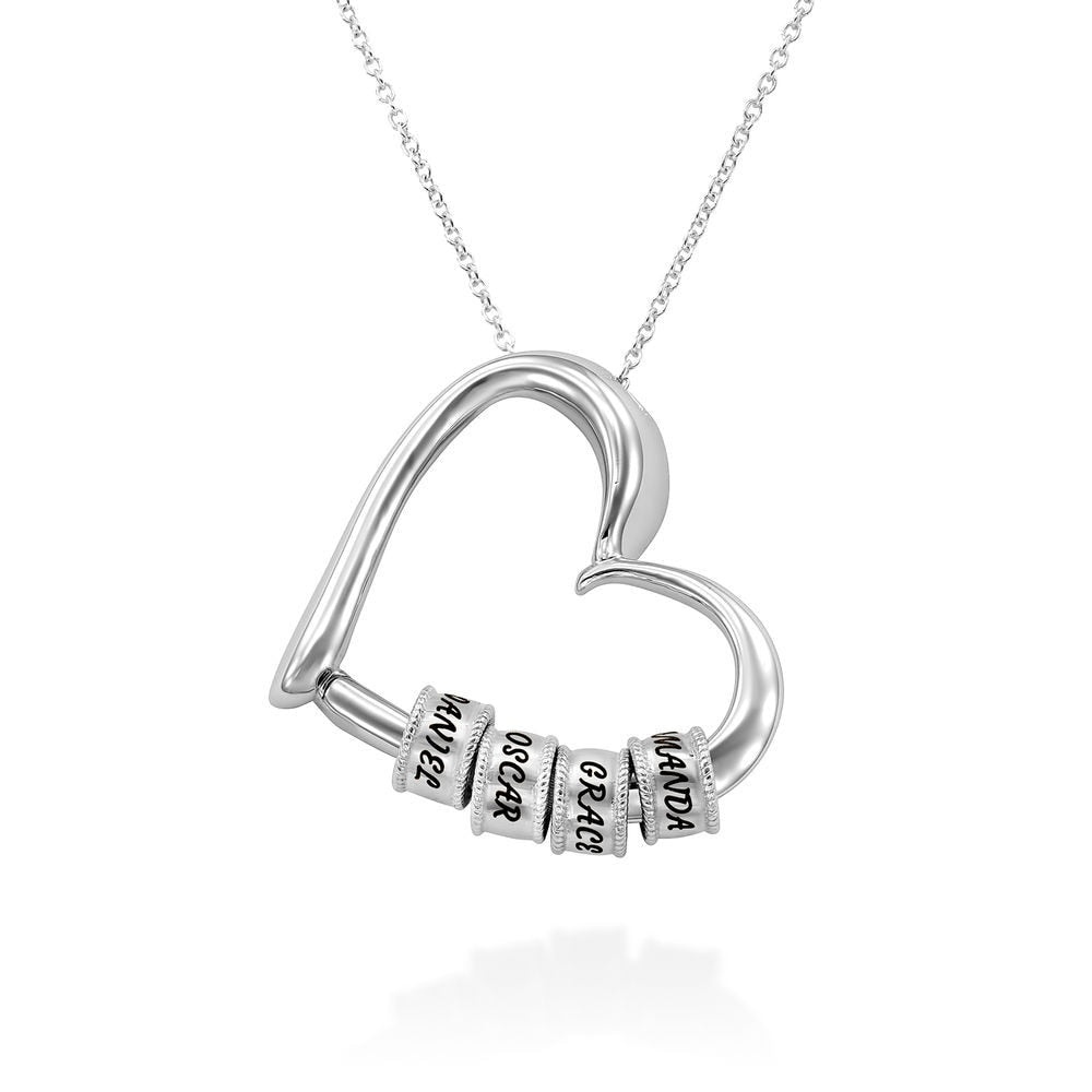 Eternal Love Personalized Necklace – Laser Engraved