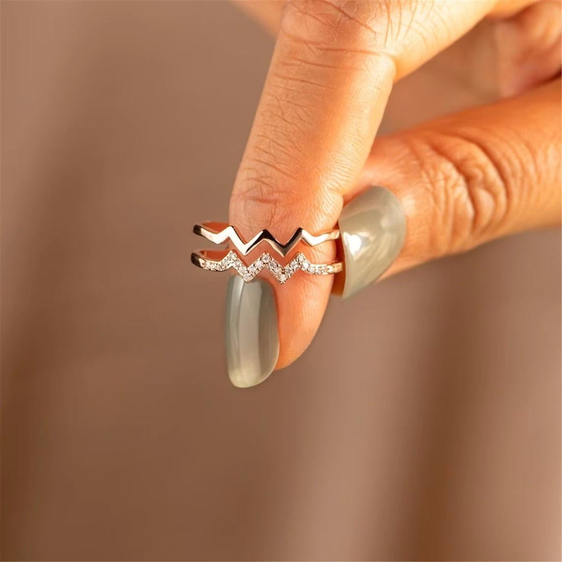 Double Wave Ring – For Your Daughter